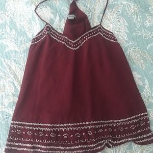 Embellished tank top